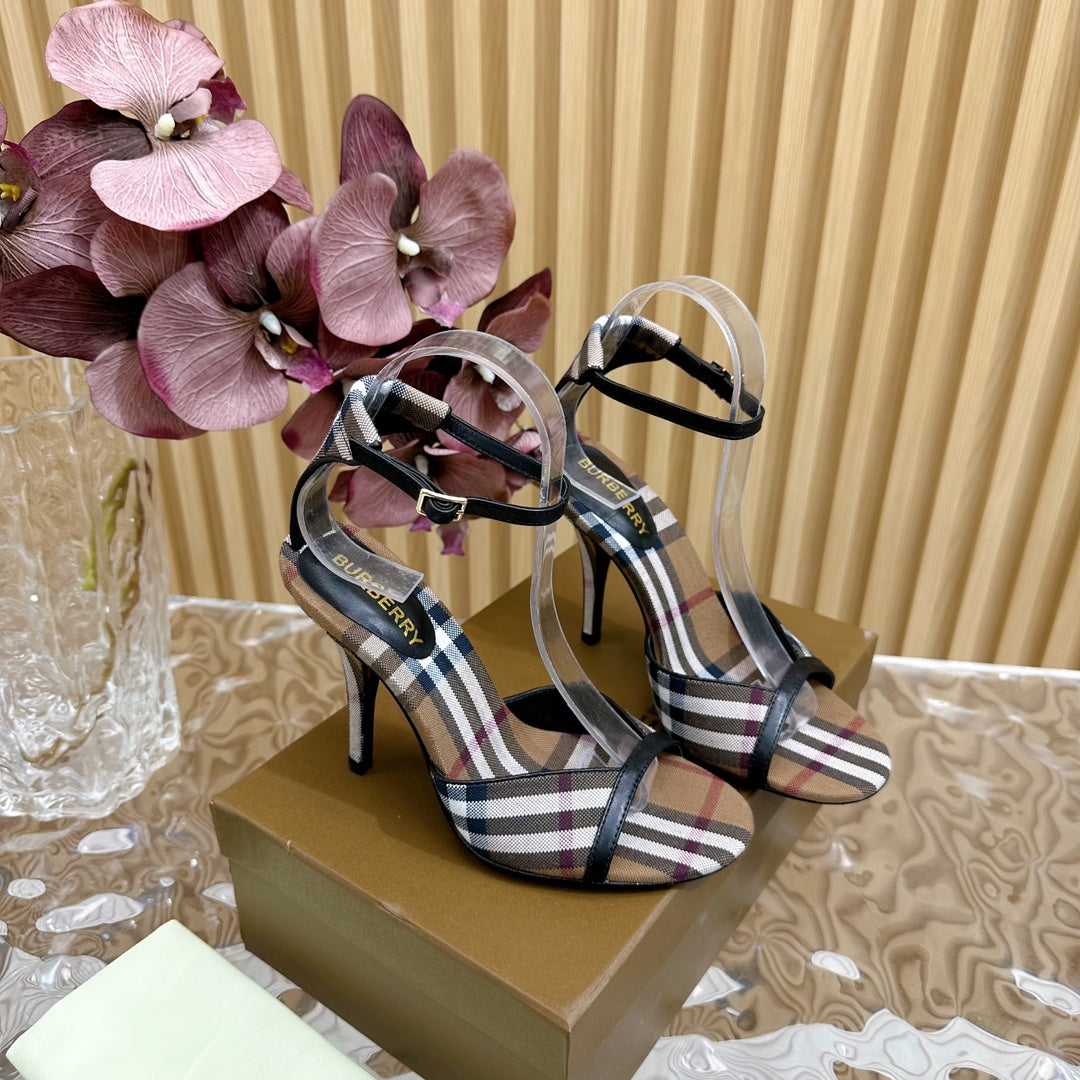 BBR classic striped high heels 0724051102