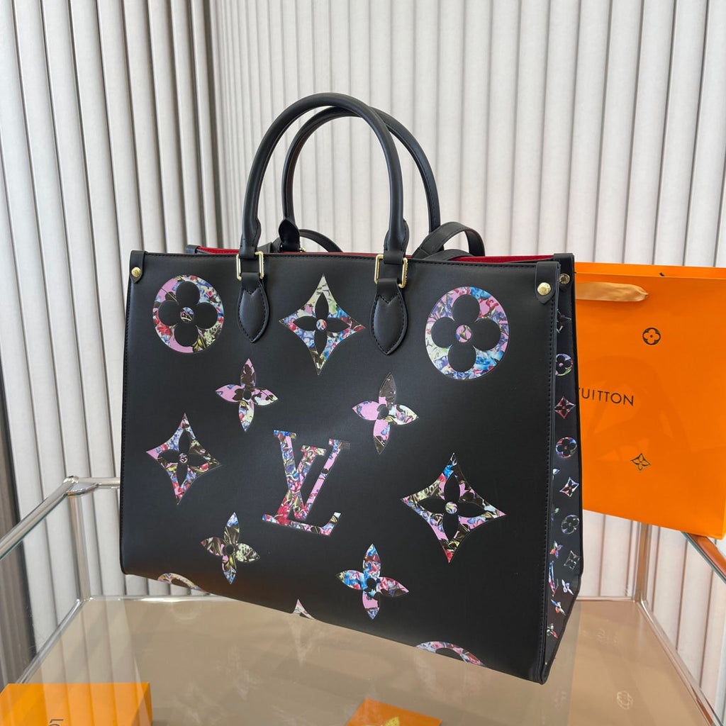 Black Color Printing High-value Fashion Bags WLFBG23021704