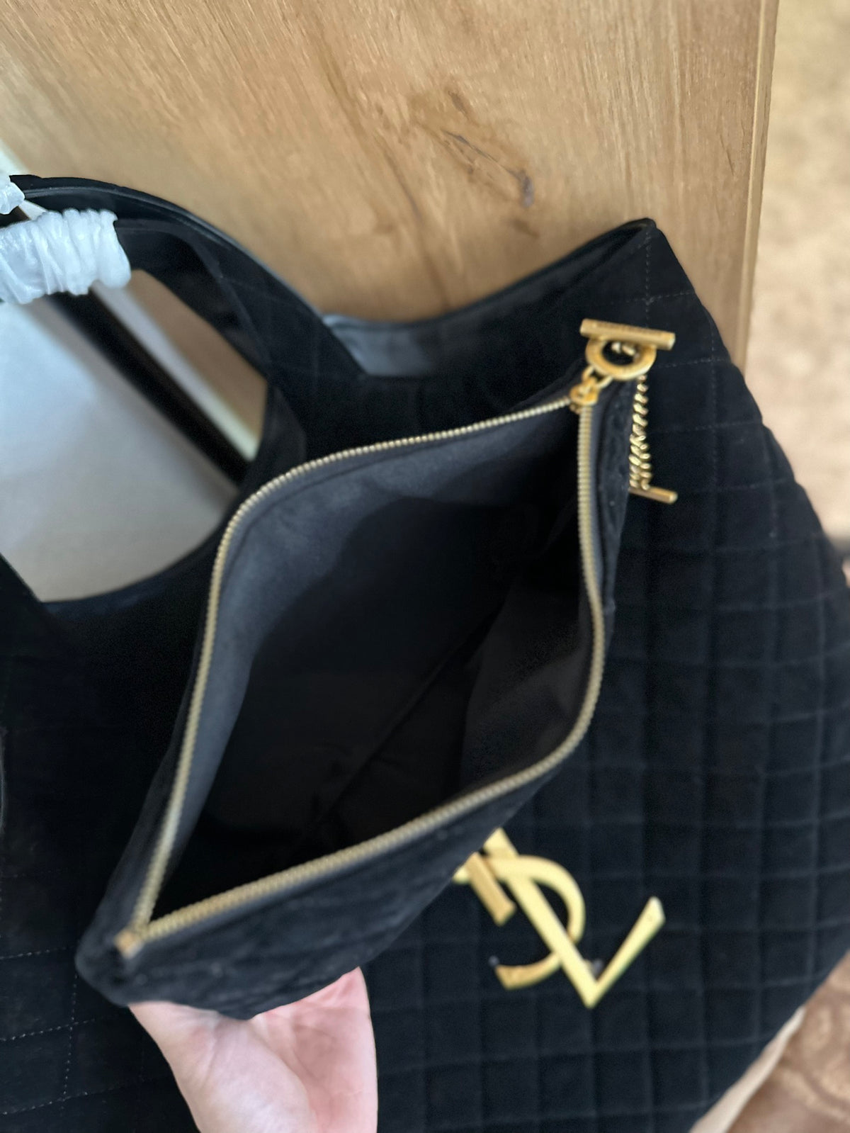Gaby quilted pattern shopping bag large tote 0724112804