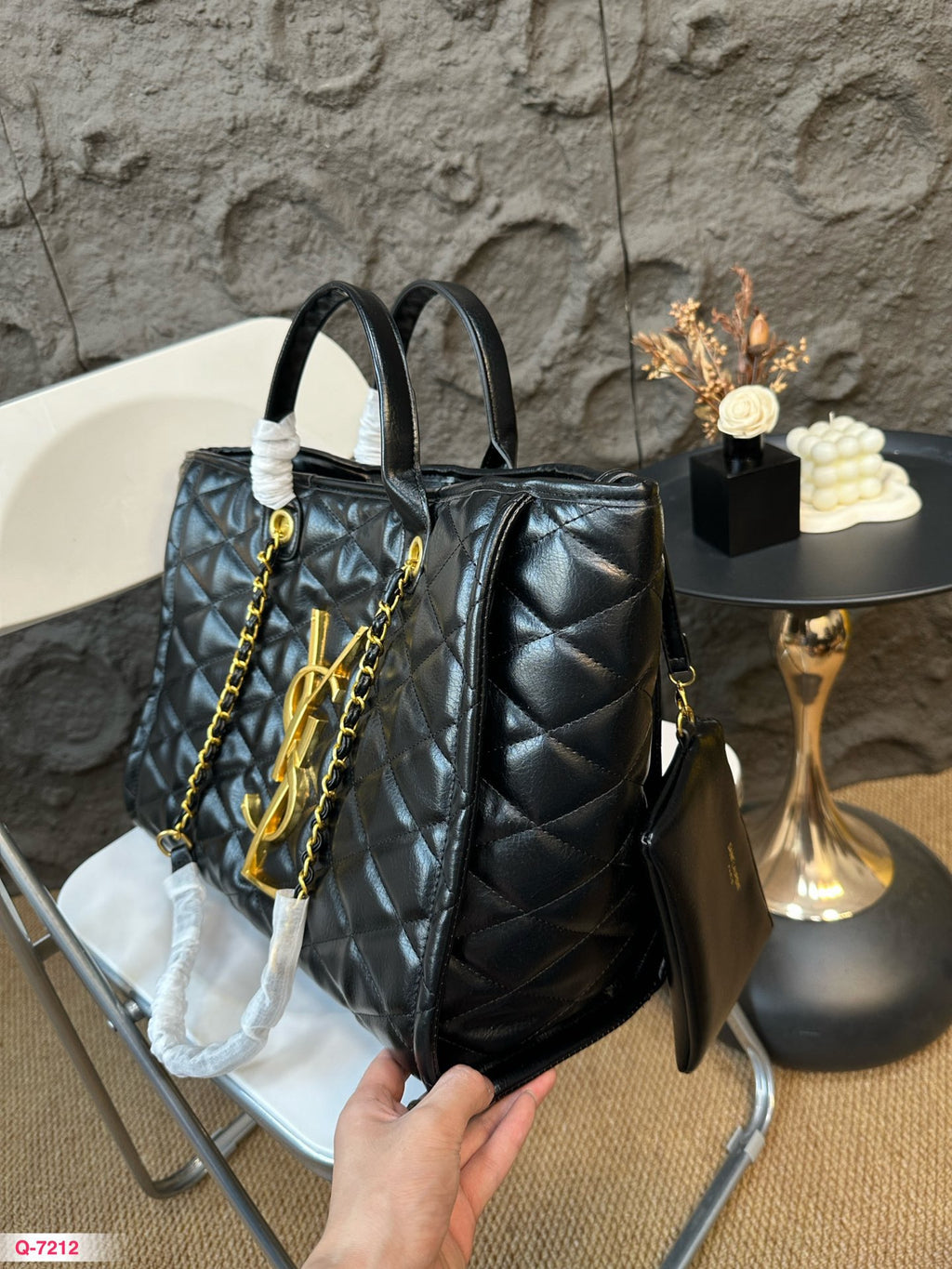 fashionable beach rhombus handbag 0724082907
