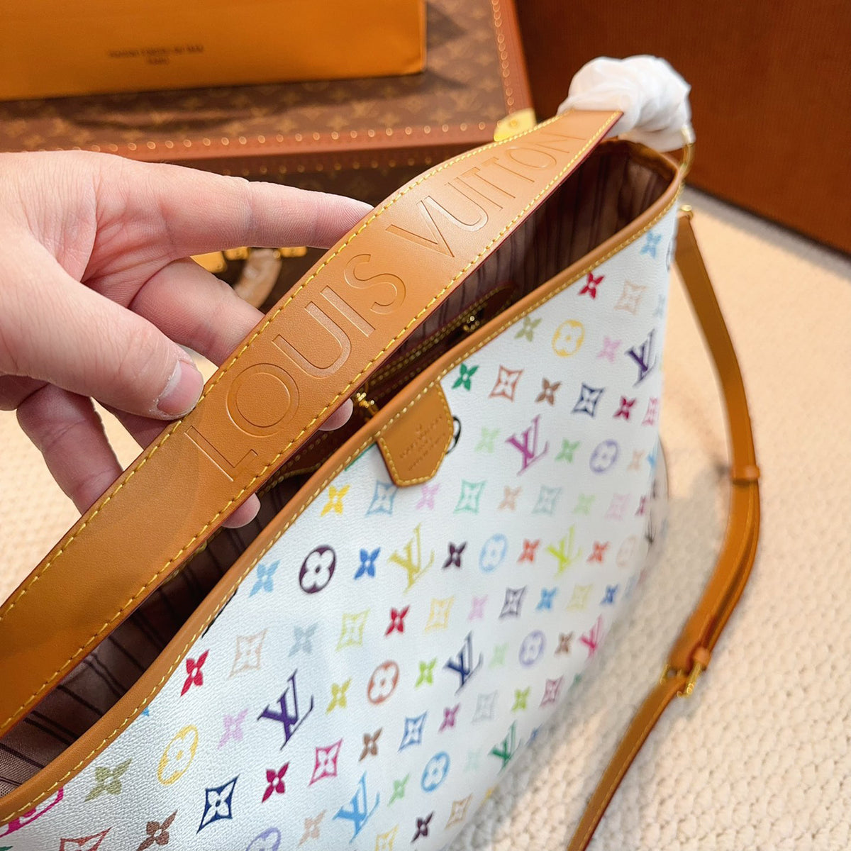 All-match commuting tote bag 1824041107