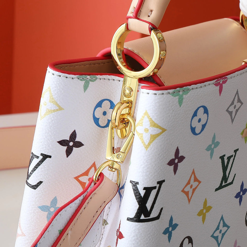 Litchi Wristlet Flap Head Women's Crossbody Bag 1025043004