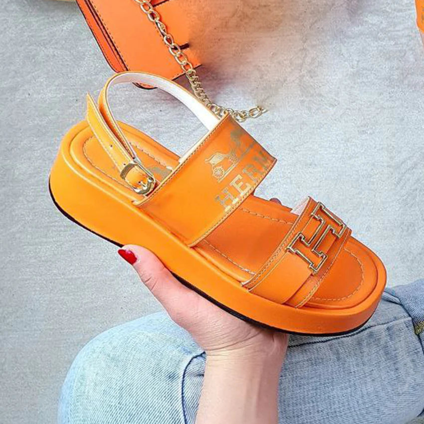 New Fashion Classic Versatile Thick Sole Sandals 1024062021