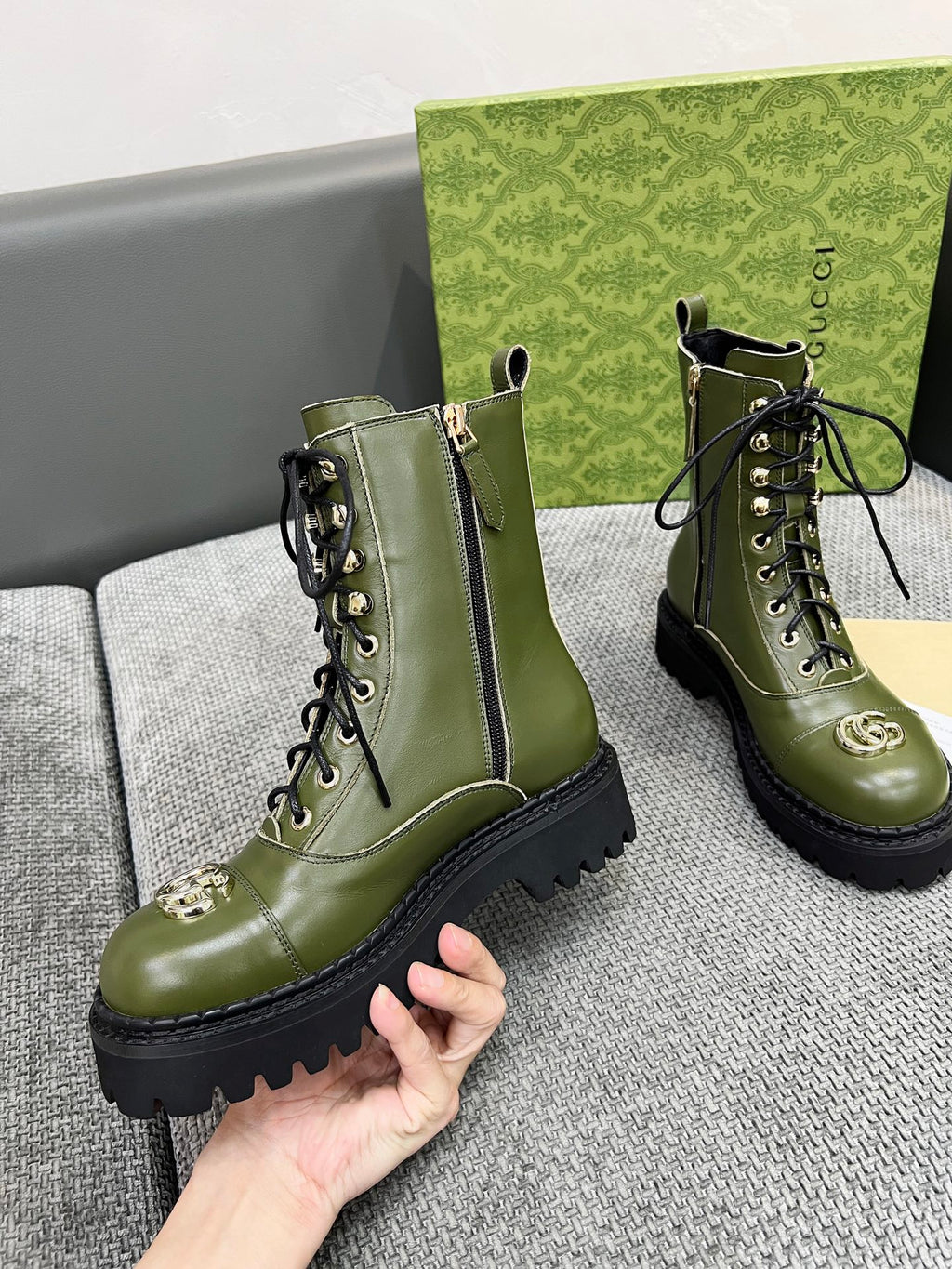 's new fashionable leather boots 0725090802