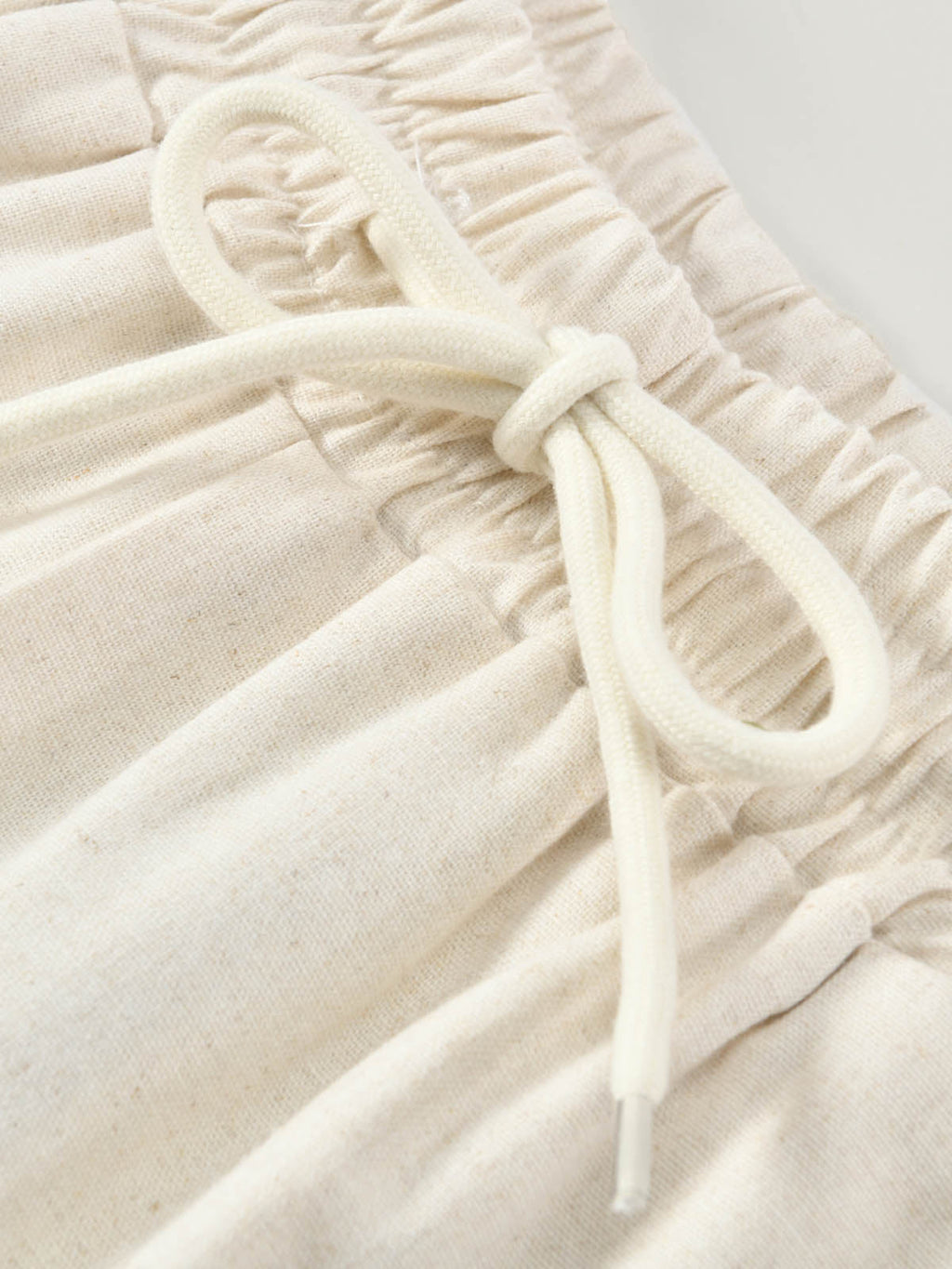 Linen Blend Drawstring Shorts For Adults | SUNNY ESCAPE