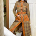 G Fashion Printed Coat XC0723101905