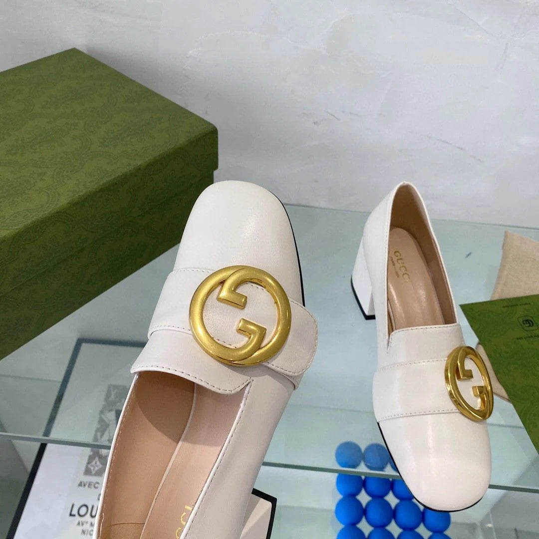 Light Luxury Fashion G Logo Women's Single ShoesPD05202411707