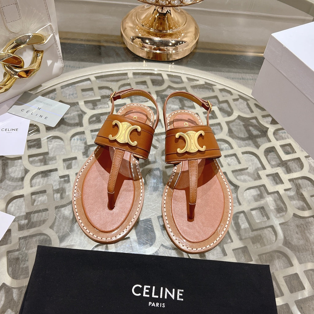 CLE 24ss leather beach sandals 0724082005