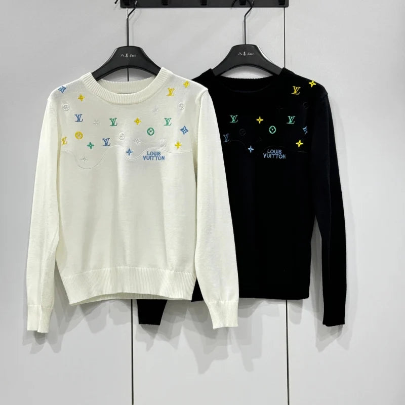 New Fashion Women's L Crew Knit Sweater DM1326091827
