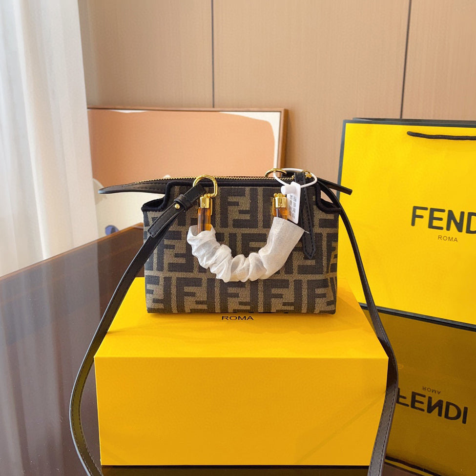 Mini portable zipper Boston bag 1824040207