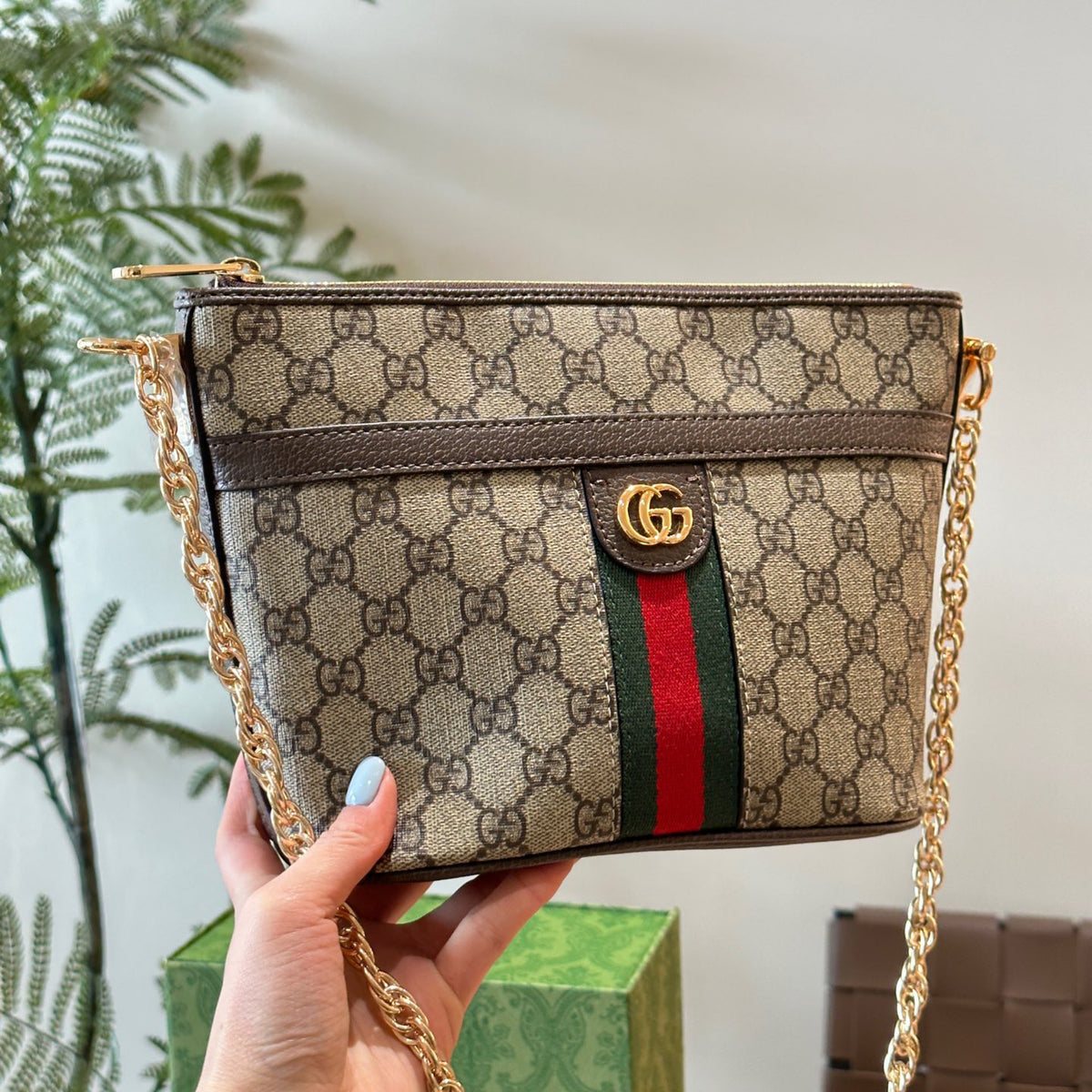 Ophidia series small shoulder bag 0724051505