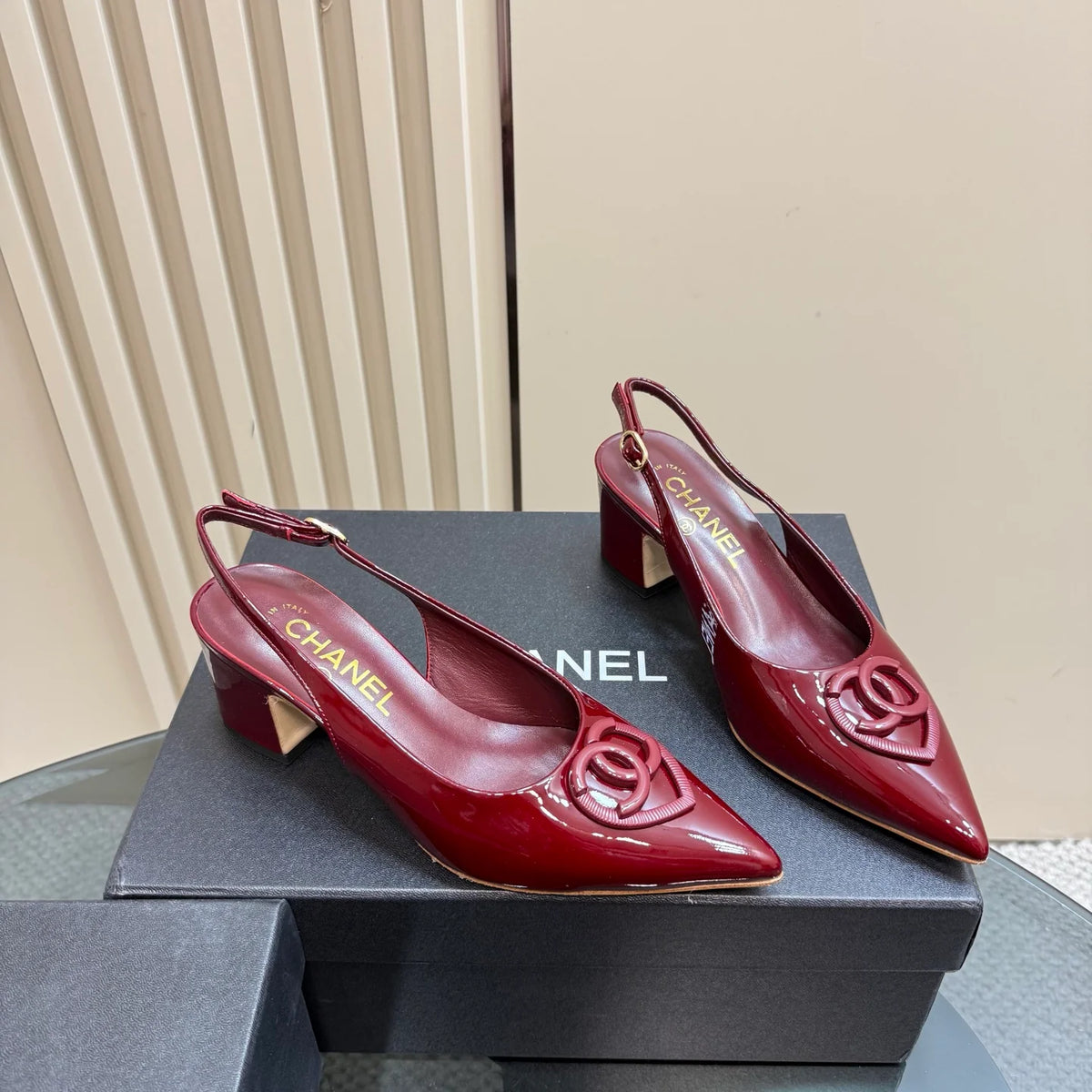 Top High-end Chunky Heel 5.5cm Sandals 1025030411