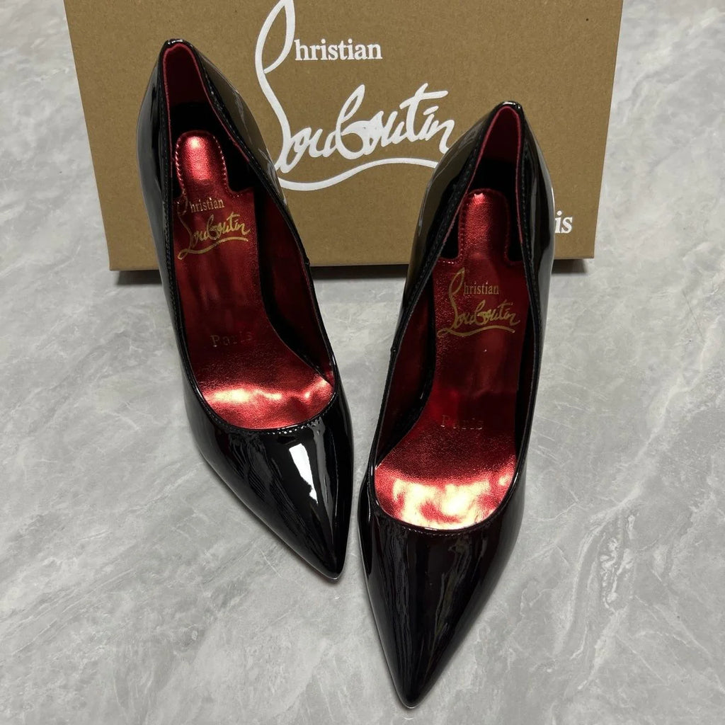 New Low-Heel Patent Leather Pumps 1026050901
