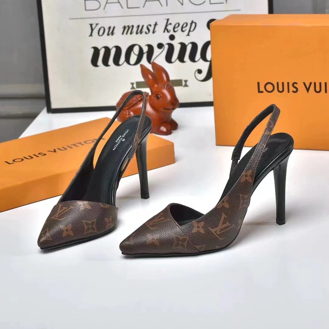New Fashion Versatile Casual High Heel Sandals 1024031916