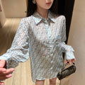 New Printed Sexy Leverage Long Sleeve Anti-Sunscreen Shirt 1024042913