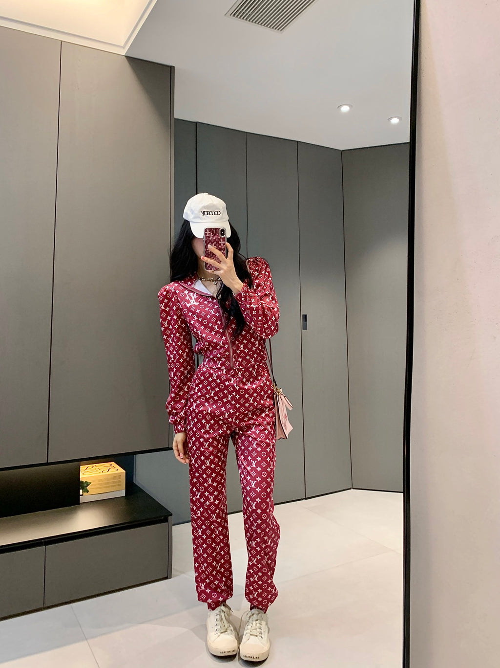 V Fashion letter print set 0724101111