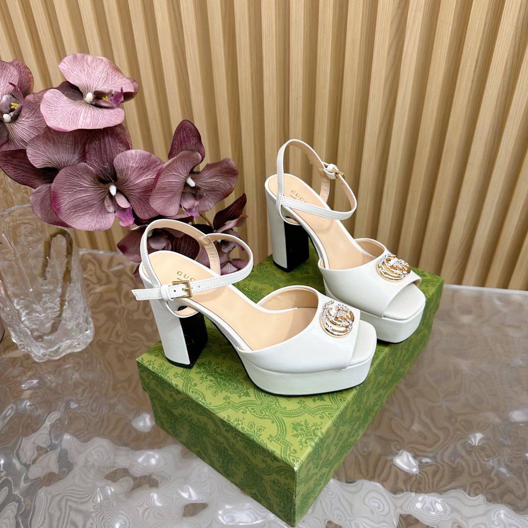 G new fashion ladies leather high heels 0725042007