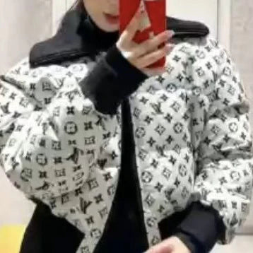 New fully printed casual down jacket 1024110814