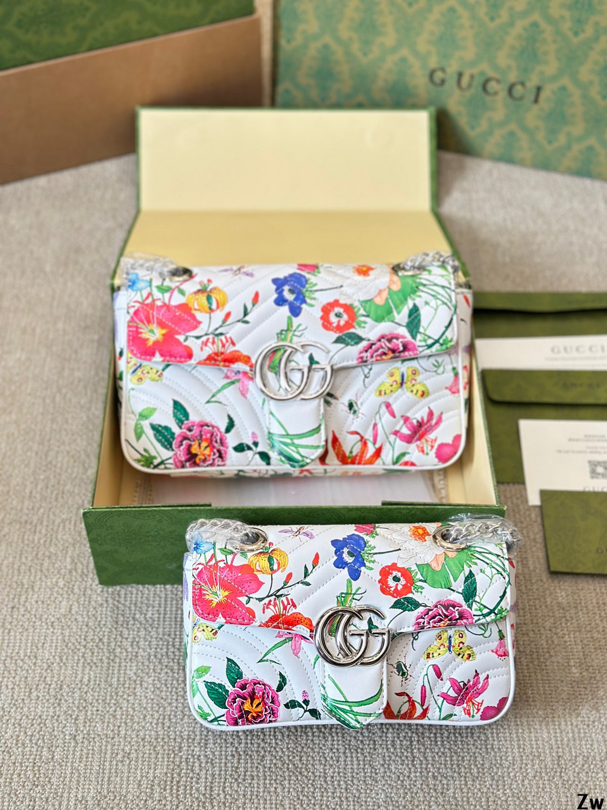 floral print shoulder bag 0724090402