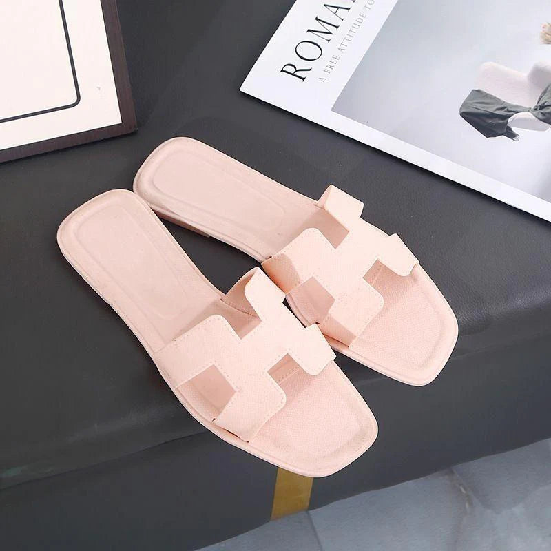 H Family New Flat Slippers 1024062818