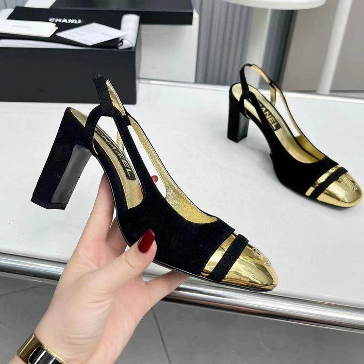 New High Heels Mary Jane Square Toe Sandals  1024031804