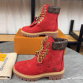 New fashion printed couple's short boots 1024101706