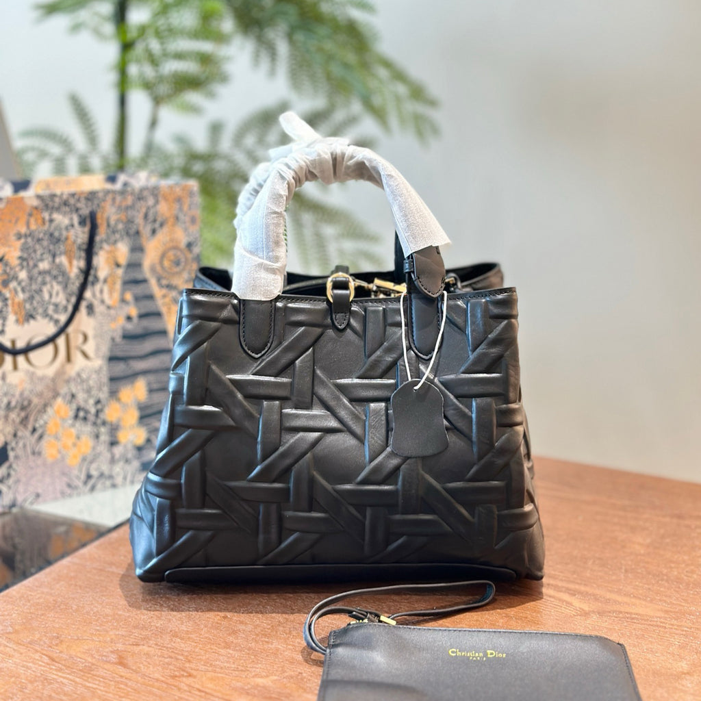 Dio fashion large cannage pattern Toujours handbag 0724082802