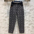 New Fashion Classic Versatile Printed Jeans 1024020210
