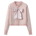 Autumn And Winter New Sweater Coat Women's Knitted Cardigan Short Top-PD05202310406