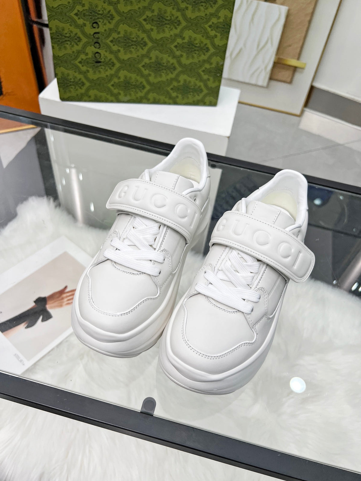 G fashion new thick-soled printed sports shoes 0724083001