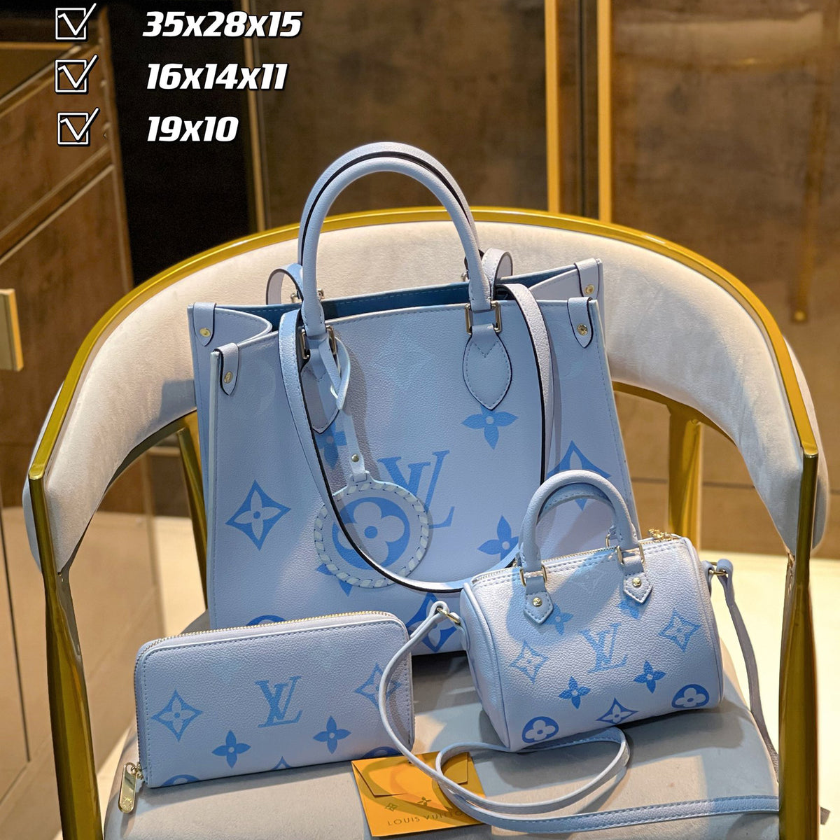 New fashion design style all-match three-piece bag XC7040710