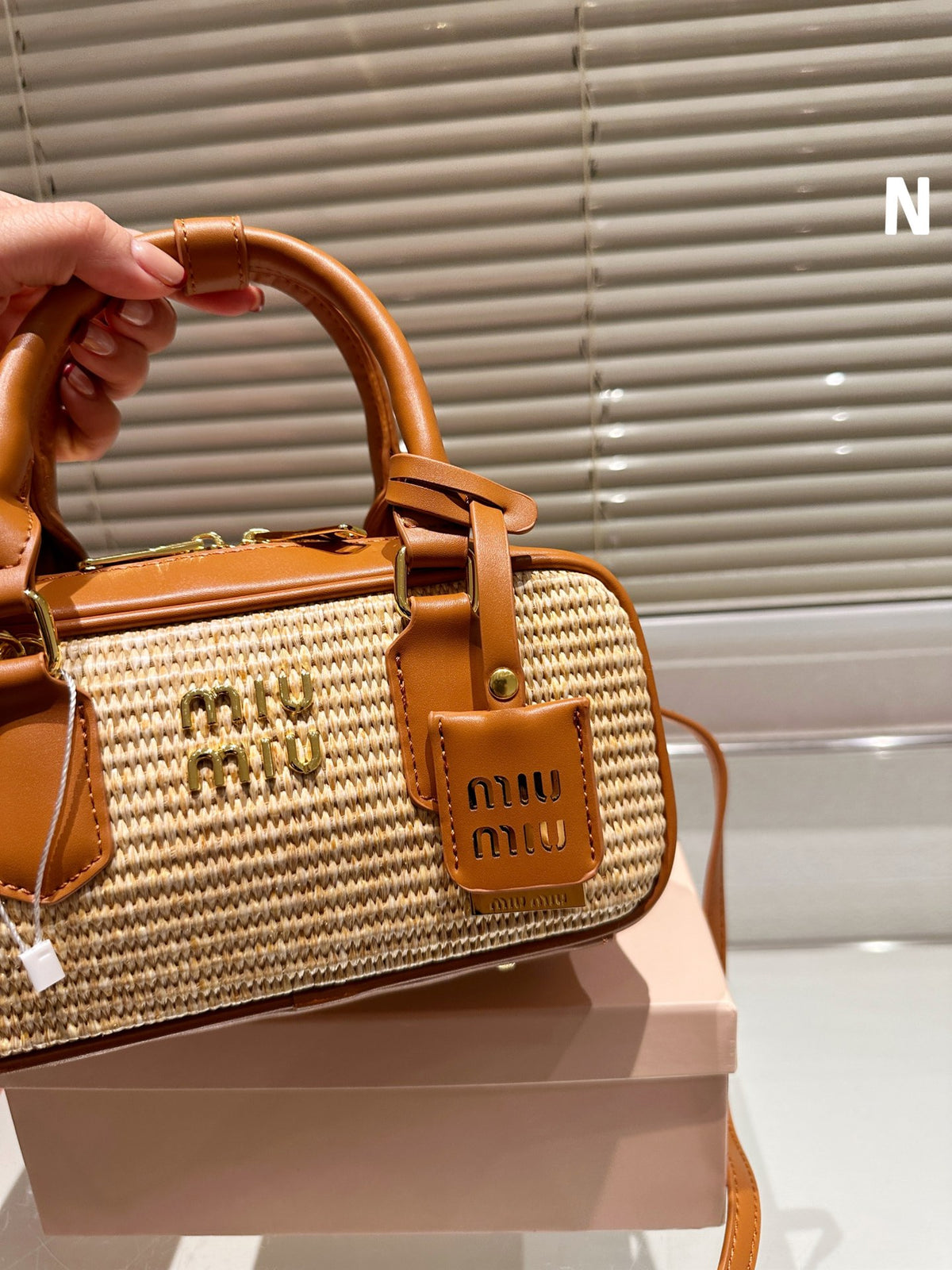 MM Straw Camera Bag 9002408009