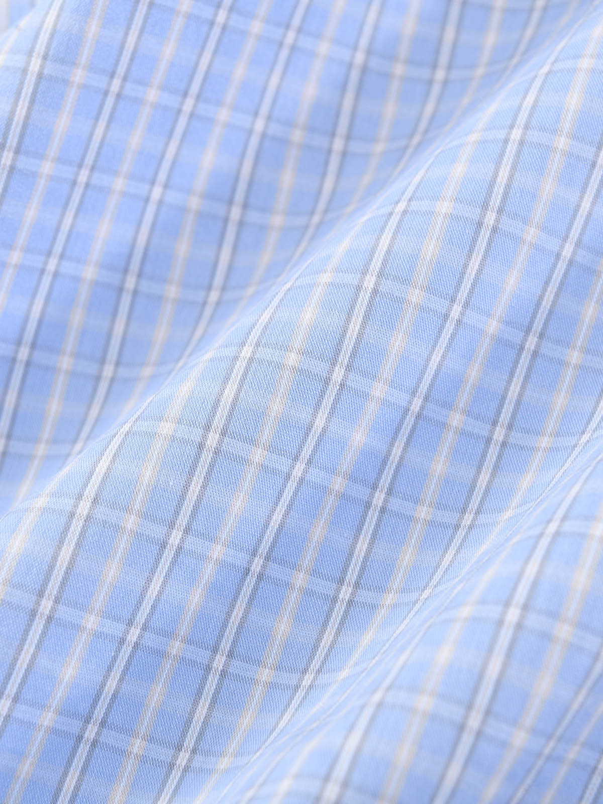 Preppy Contrast Collar Plaid Crop Shirt + Ruffle Shorts Or Skirt Matching Set | KINS CLASS