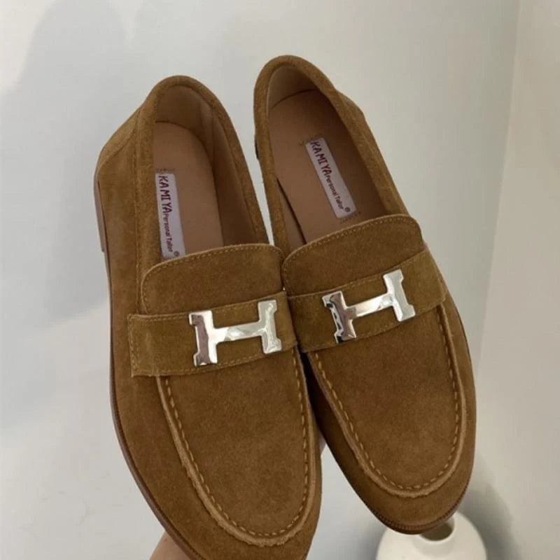 New Fashion Casual Flat Round Toe Loafers 1024042917