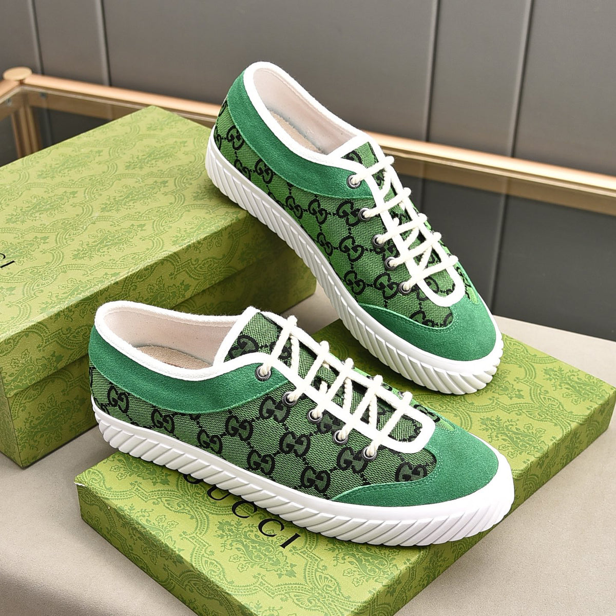 low top printed canvas shoes XC0723041701