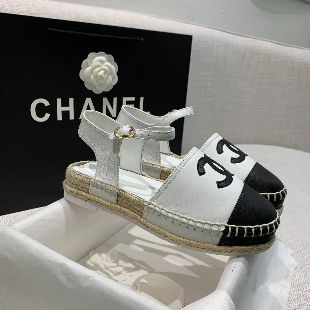 New fashion straw fisherman sandals 1024040706