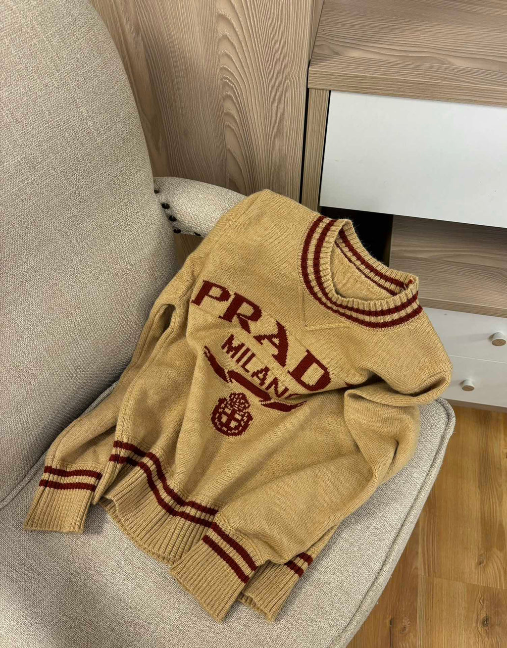 PR Long Sleeve Crewneck Sweater 1824091012