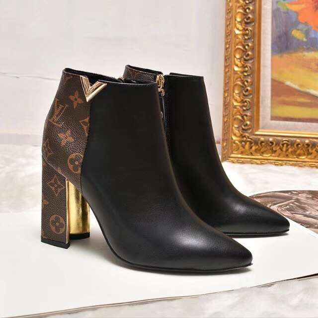 High heel all match ankle boots XC0823072610