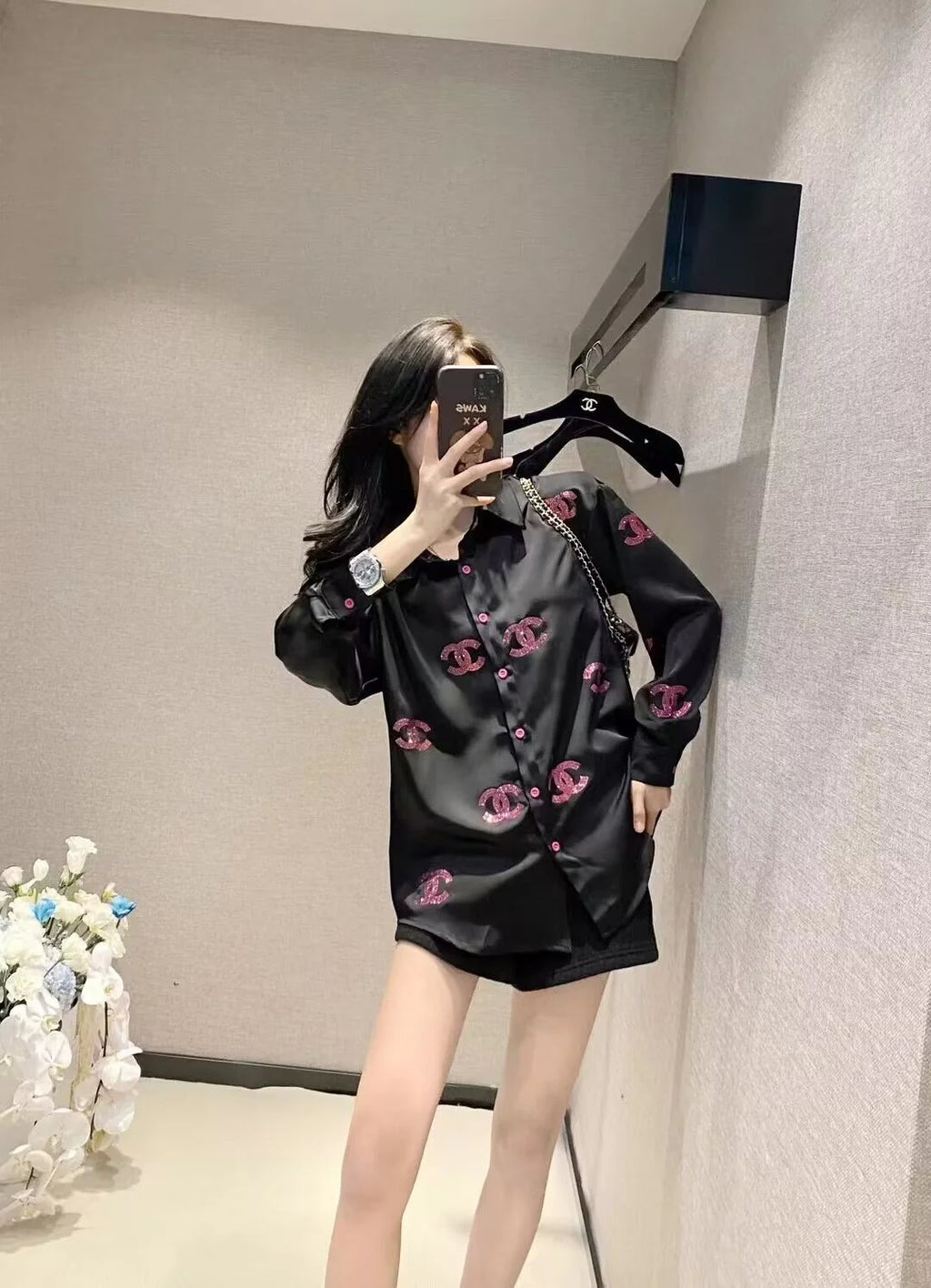 New Versatile Loose Long Sleeve Shirt 1024042910