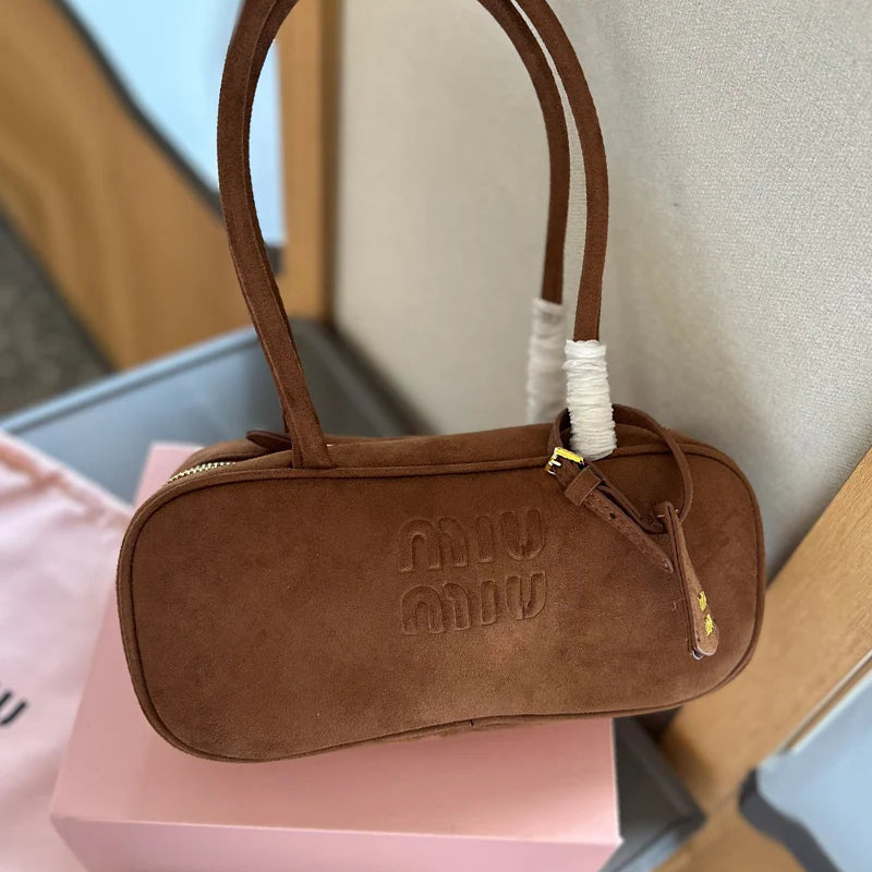 New Long Handle Retro Bowling Bag 10CG24092626