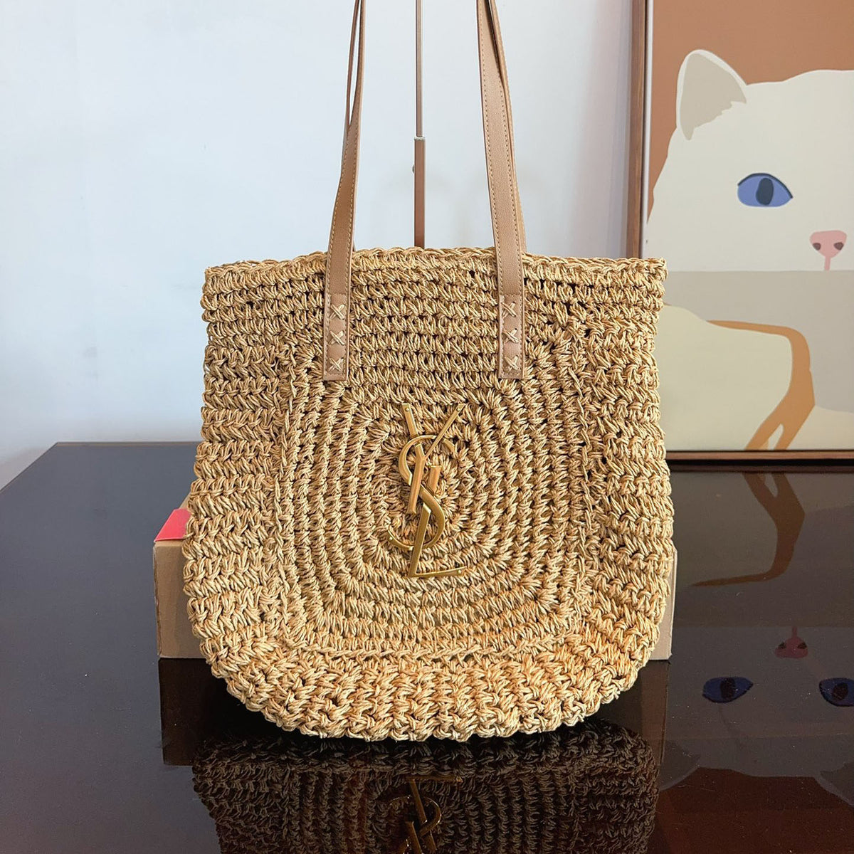 Straw Tote Bag XC24092529