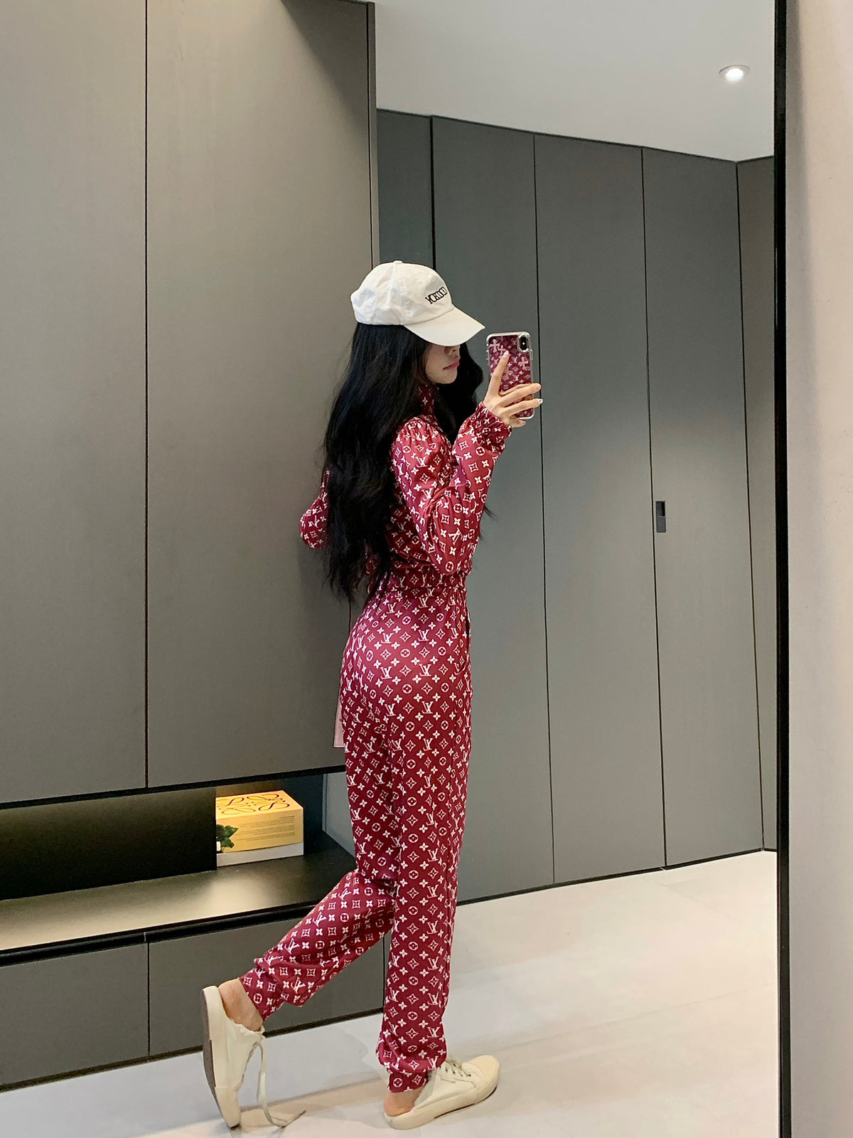 V Fashion letter print set 0724101111