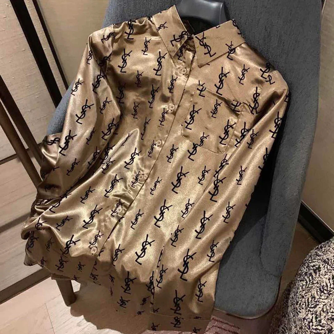 New fashion versatile casual shirt for women 1024010505
