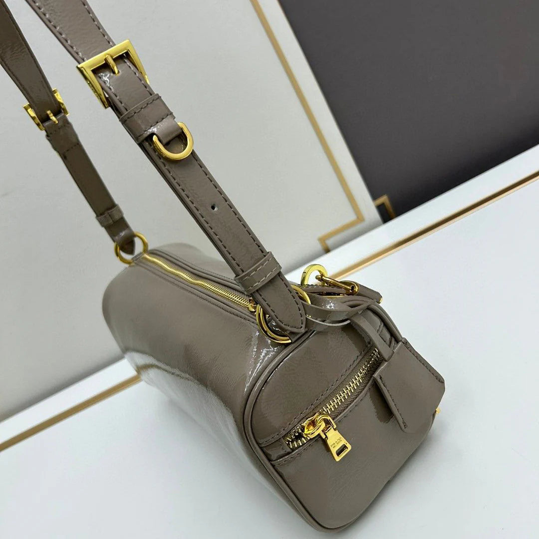 New Cowhide Nubuck Suede Lock Bag 1025021010