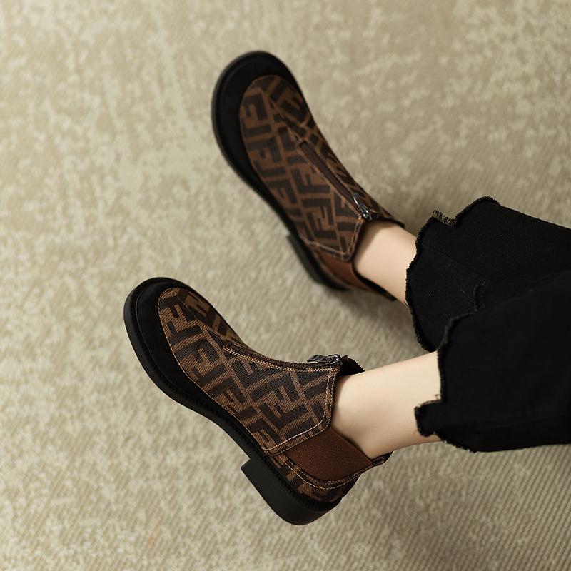 Autumn/Winter Fashion New Mid Heel Martin Boots 1023112316