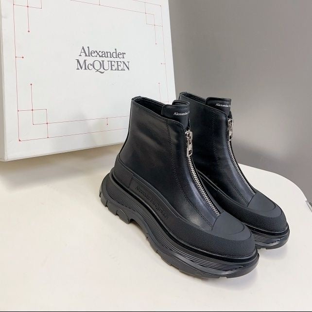 New Genuine Leather Thick-soled Martin Boots PD24092319