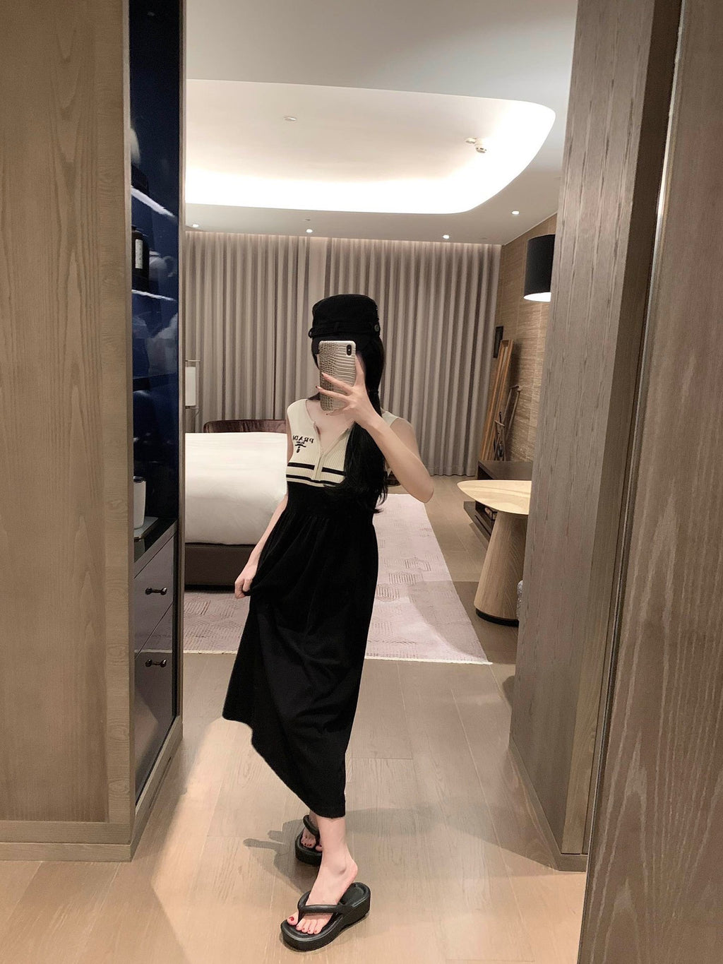 P 24ss new style striped long skirt 0724071812