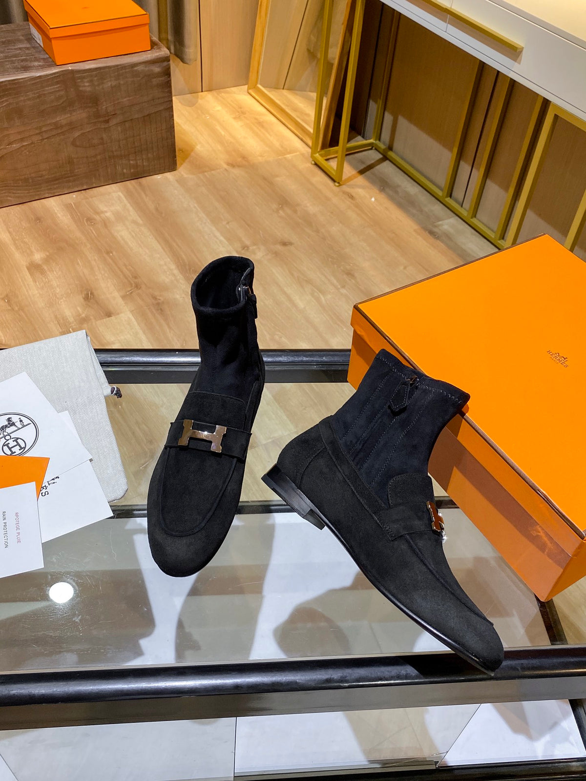 HH Fashion Suede Ankle Boots 0724110505