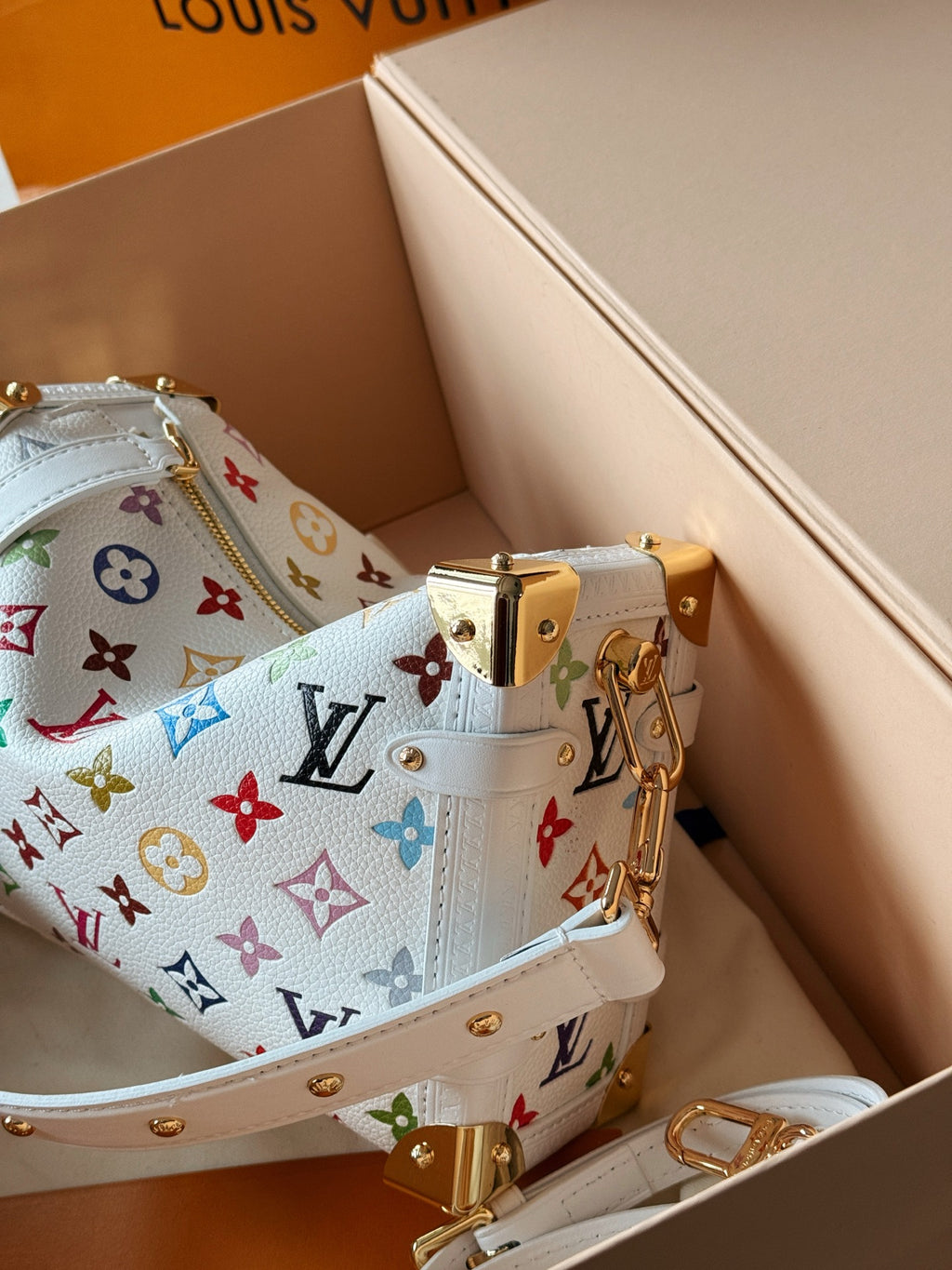 L fashion 3 color soft box bag 0725031909