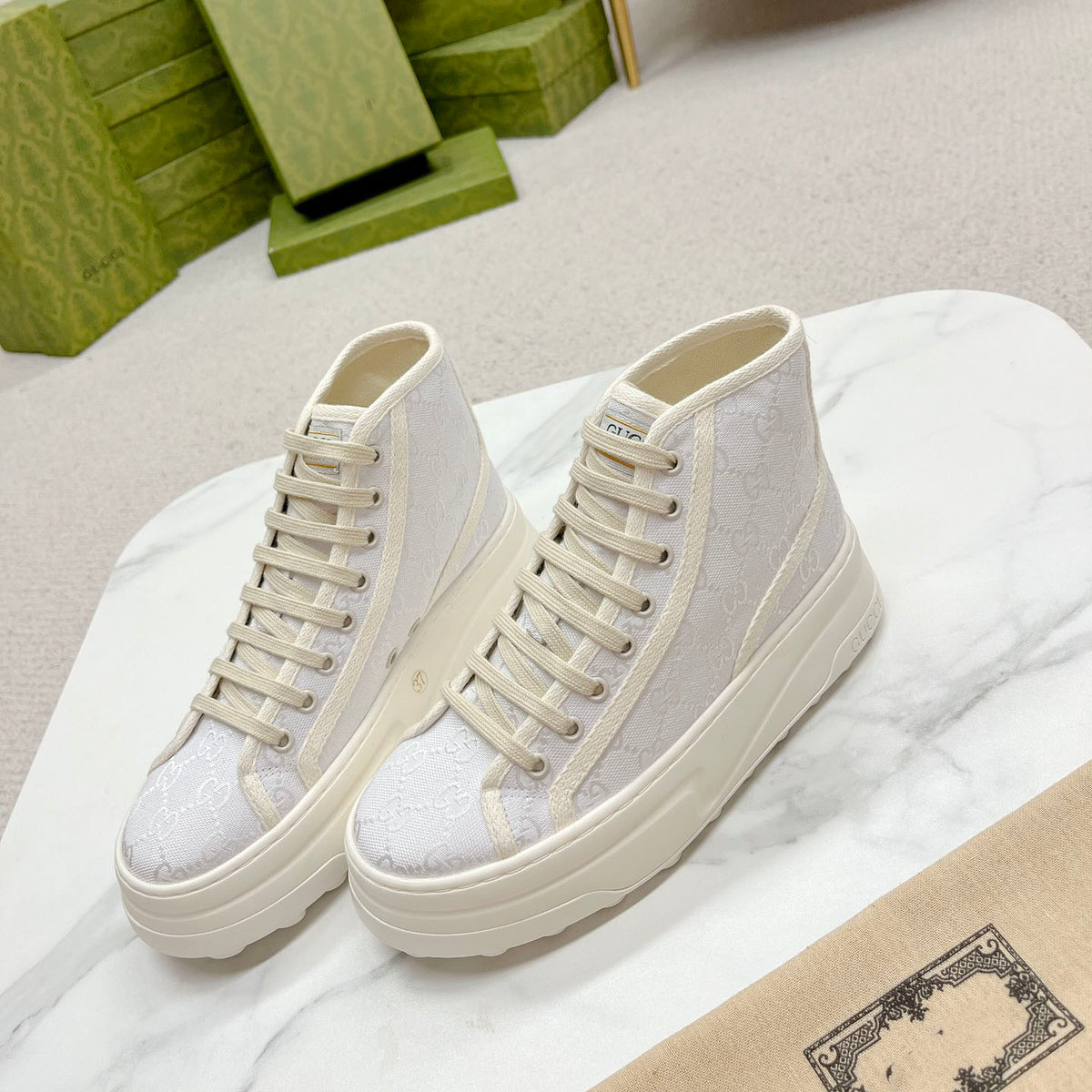printed platform high tops XC0723041722